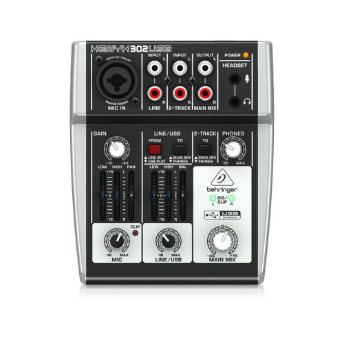 The Behringer XENYX 302USB Analog Mixer is ideally suited for a small home studio or the on-the-go recording enthusiast. Get yours today at Marshall Music!