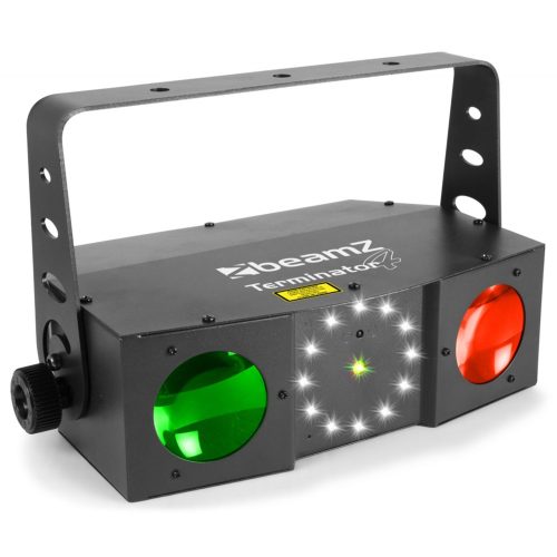 Beamz Terminator IV LED Double Moon wLaser and Strobe