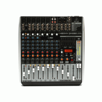 Behringer Xenyx QX1222USB Mixer with USB and Effects