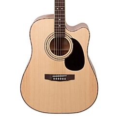 Cort AD880CE Acoustic-Electric Guitar wBag – Natural Satin