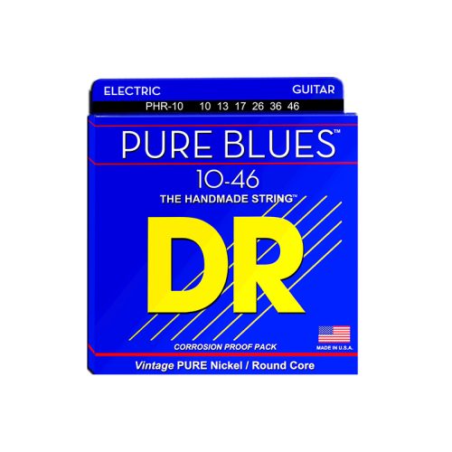 DR Pure Blues Electric Guitar Strings 10-46 Gauge