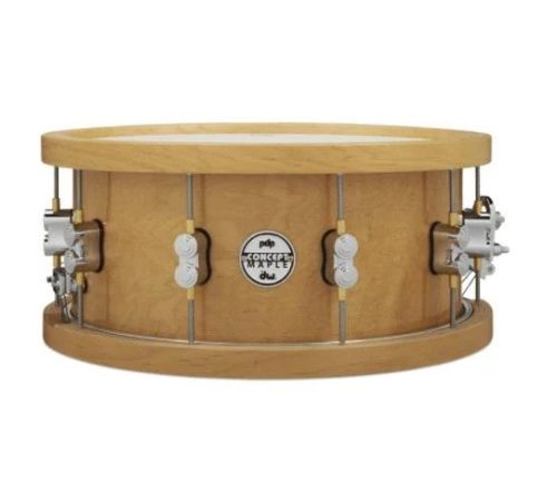 PDP 20-Ply 14 x 5.5 inch Maple Snare Drum with Wood Hoops