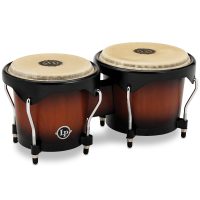 The LP City Series Wood Bongos have a Satin finish with 6” and 7” rawhide heads. LP is such an essential part of so many musical genres.