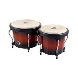 Latin Percussion City Wood Bongos - Vintage Sunburst