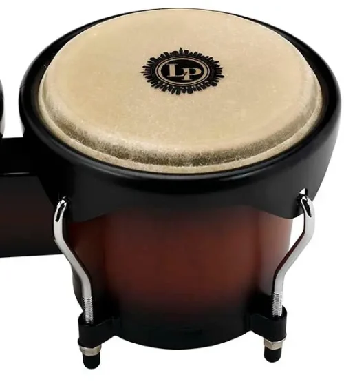 Latin Percussion City Wood Bongos - Vintage Sunburst - Image 4