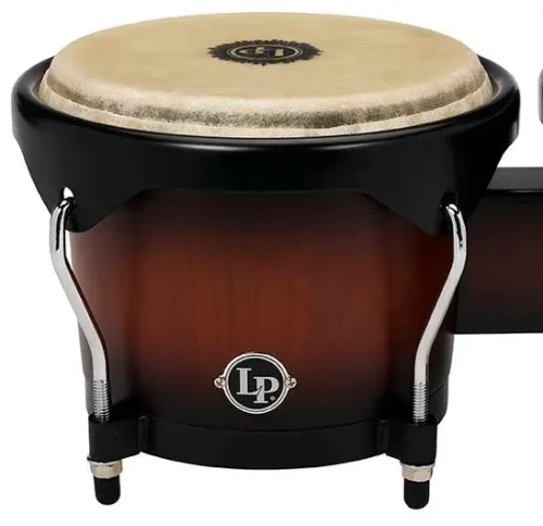 Latin Percussion City Wood Bongos - Vintage Sunburst - Image 5