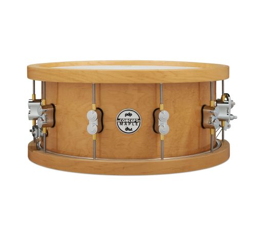 PDP 20-Ply 14 x 6.5 inch Maple Snare Drum with Wood Hoops