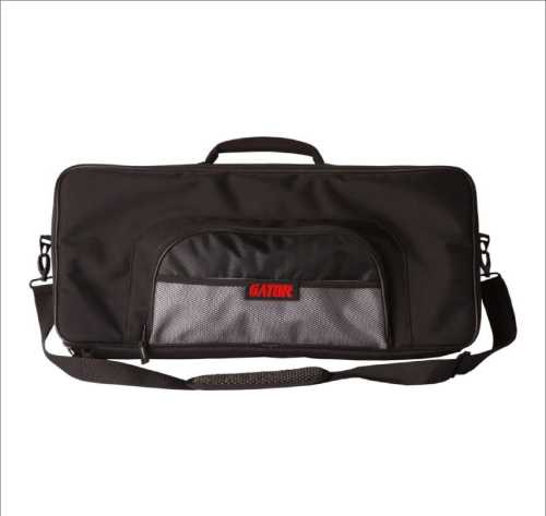 The Gator 24 x 11 inch Effects Pedal Bag is perfect for most multi-effects pedalboards. Get yours today at Marshall Music.