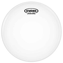 The Evans Drumhead 10 Inch EC2 Coated SST use an ink ring that is painted onto the head rather than the glued on metal ring.