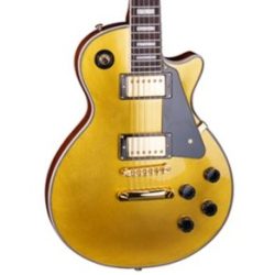 SX EH3-GD EH Series Les Paul Style Electric Guitar (Gold Top)