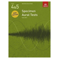 ABRSM Specimen Aural Test Grade 4 & 5 with 2 CD's