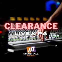 Clearance - Live and PA