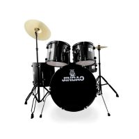 Jinbao JBP1103 5 Piece Drum Kit - Black