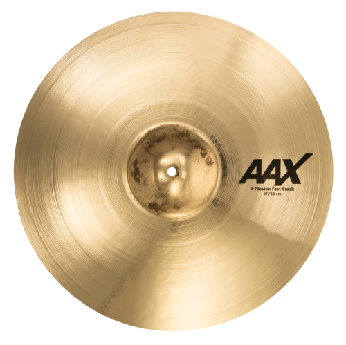 The Sabian 19" AAX X-Plosion Fast Crash redefines the power potential for thinner cymbals, for even faster, punchier accents at all volumes.