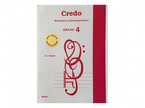 Credo Theory Grade 4 - English