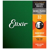 The Elixir Strings Bass Medium C .032 deliver a rich, rounded tone with greater clarity and heavier mid-range presence. Buy yours today at Marshall Music!