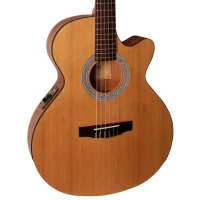 Cort CEC1 OP Electric-Classical Guitar – Open Pore Natural