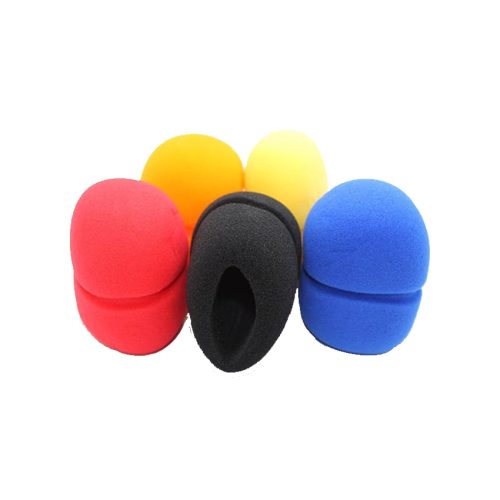 Cyberdyne Microphone Groove Sponge 5-pack Multi-Colour