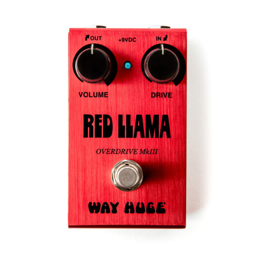 Dunlop Way Huge Red Llama Overdrive MkIII Smalls Pedal