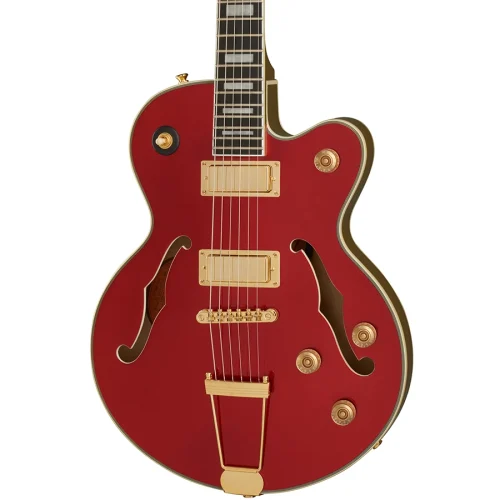 Epiphone Uptown Kat ES Semi-hollow Guitar - Ruby Red Metallic