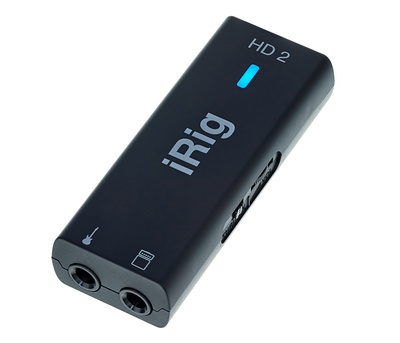 ik multimedia irig hd 2 digital guitar interface adapter