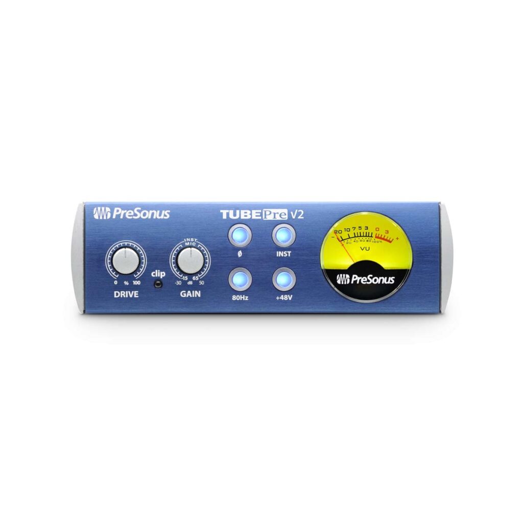 PreSonus TubePre V2 Tube Microphone Preamp - Marshall Music