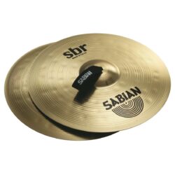 The Sabian 14" SBR Marching Band Cymbals are the ideal pair for young ensembles when size and budget are key factors in your decision.