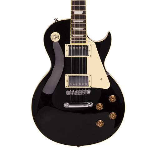 SX Les Paul Style Electric Guitar Kit - Black