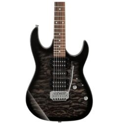 Ibanez Gio GRX70QA Electric Guitar - Transparent Black Sunburst