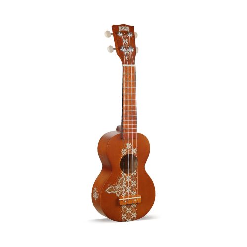 Mahalo Kahiko Plus Series – Soprano Transparent Brown