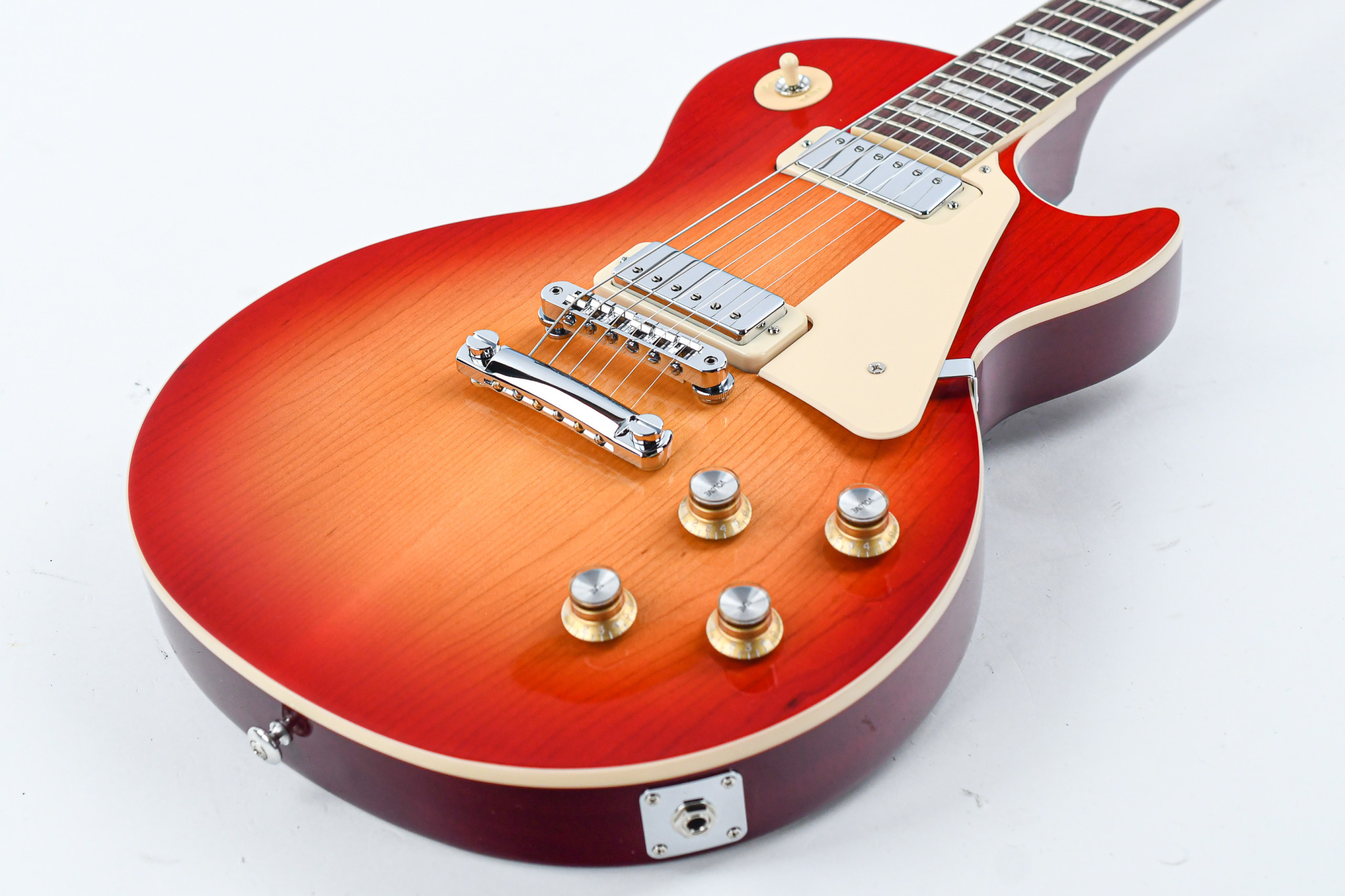 Gibson Les Paul Deluxe 70s Electric Guitar - 70s Cherry Sunburst ...