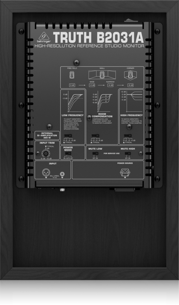 Behringer Truth B2031A 8.75 Inch Powered Studio Monitor (Each ...