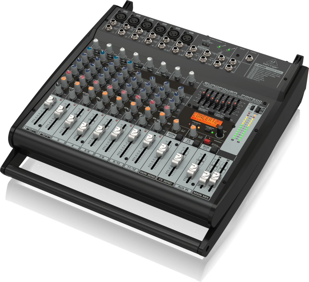 Behringer Europower PMP500 12-channel 500W Powered Mixer - Marshall Music