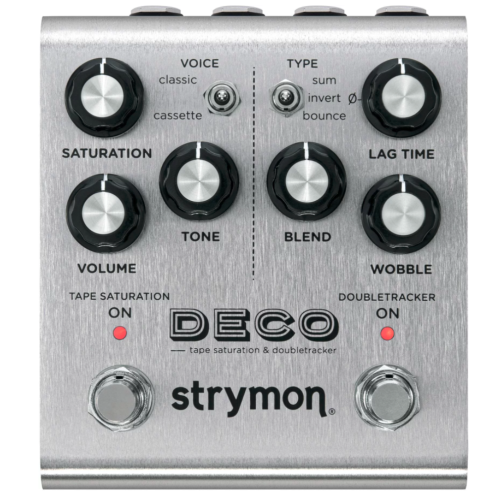 Strymon Deco Tape Saturation and Doubletracker Delay Pedal V2