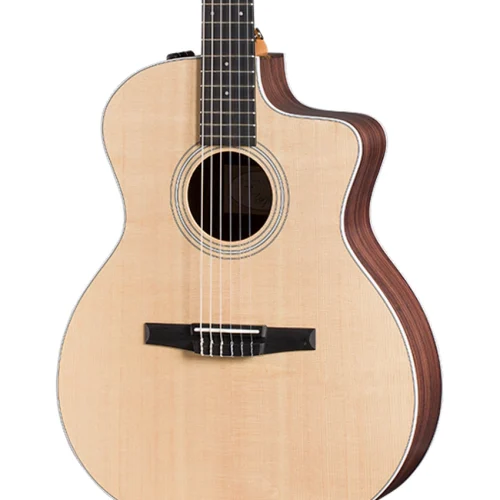 Taylor 214ce-N Nylon Acoustic-electric Guitar - Natural