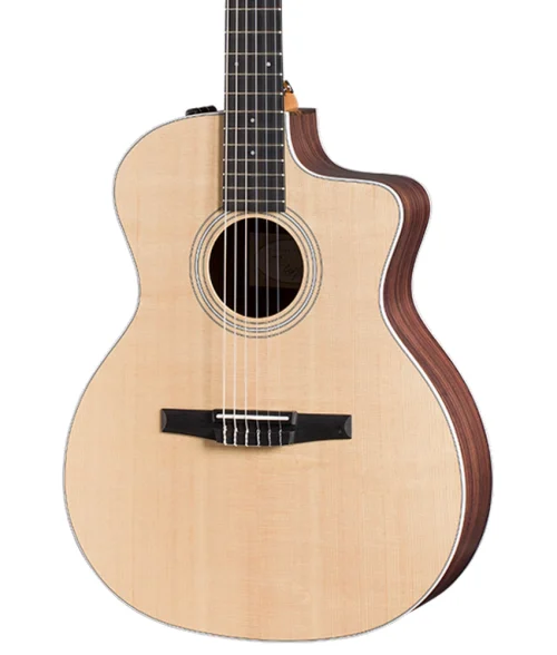 Taylor 214ce-N Nylon Acoustic-electric Guitar - Natural