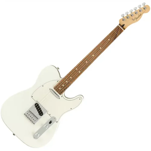 Fender Player Telecaster Electric Guitar - Pau Ferro Fingerboard - Polar White Finish - Image 2