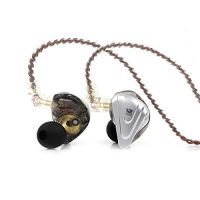 KZ ZSX 6 Driver Hybrid in-Ear HiFi Earphones - Black