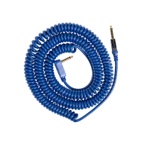 VOX Vintage Coiled Guitar Cable in Blue - 9m