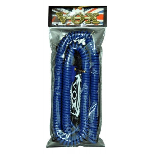 VOX Vintage Coiled Guitar Cable in Blue - 9m - Image 2