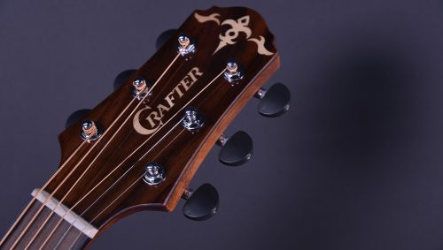 Crafter ABLE G600CE N Grand Auditorium Acoustic Electric Guitar - Image 5