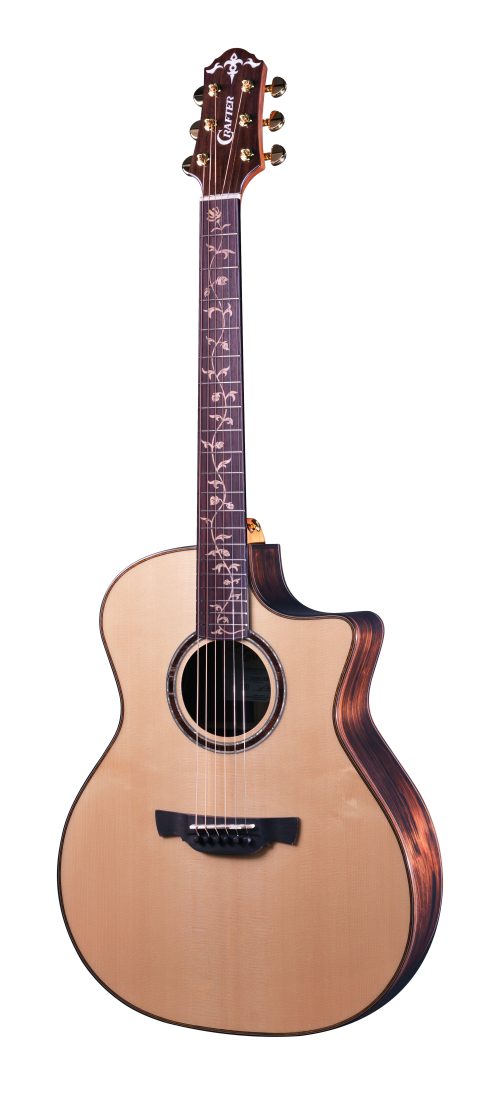 Crafter STG G-28ce Pro Acoustic -Electric Guitar - Image 5