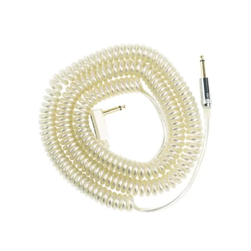 VOX Vintage Coiled Guitar Cable in Silver - 9m