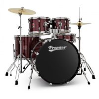 Premier Revolution 5 piece Drum Kit - Red Sparkle - Floor Model