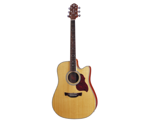 Crafter DE 6-N Dreadnought Acoustic Electric Guitar