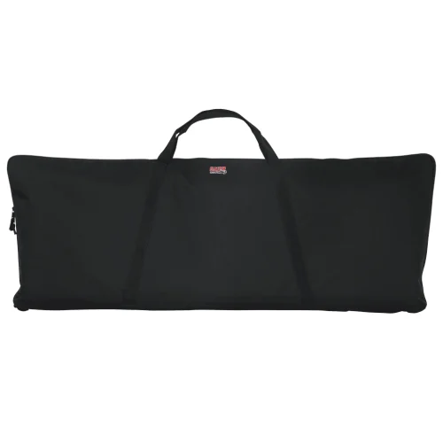 The Gator GKB Series 76-Key Economy Keyboard Gig Bag is a 600 denier padded nylon case made to carry 76 note keyboards. Get yours today at Marshall Music!