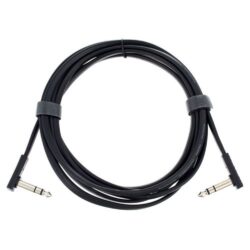 Warwick - RockBoard Flat TRS Cable 3m Black