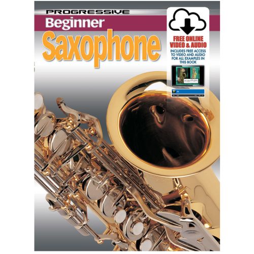 Progressive Beginner Saxophone +Online Video & Audio