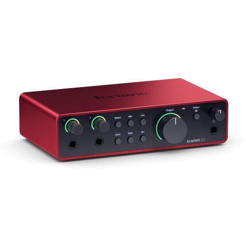 Focusrite Scarlett 2i2 4th Generation USB Audio Interface