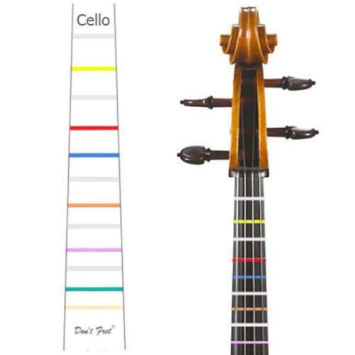 Don't Fret for Cello 4/4 Finger Position Indicator